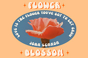 Fancy Arts - Groovy Retro Font, a Font by Arendxstudio (Thumbnail 4 of 9)
