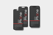iPhone Screen Mockup, an iPhone Mockup by AndikaGraphic (Thumbnail 3 of 6)