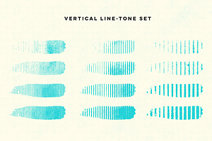 Halftone Texture Brushes