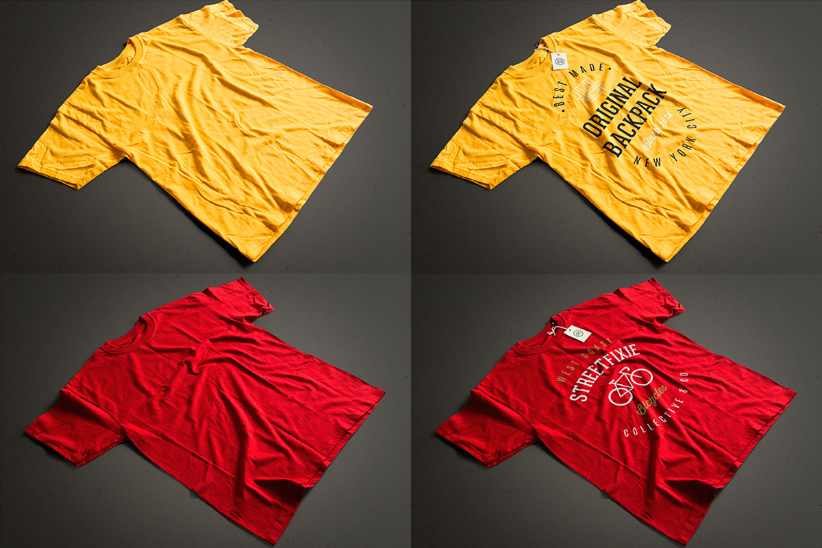 Photorealistic T-Shirt Mockup 2, a Shirt Mockup by GraphicHero (Photo 9 of 11)