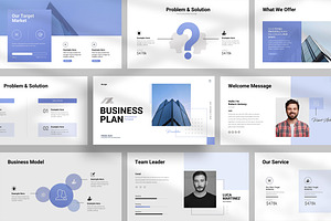 Business Plan Presentation, a Presentation Template by KreateTribe