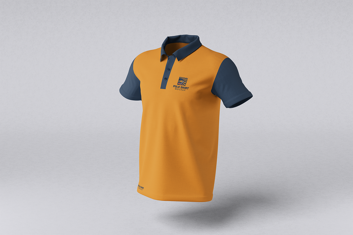 Polo Shirt Mockup, a Shirt Mockup by xavier_studio (Photo 3 of 5)