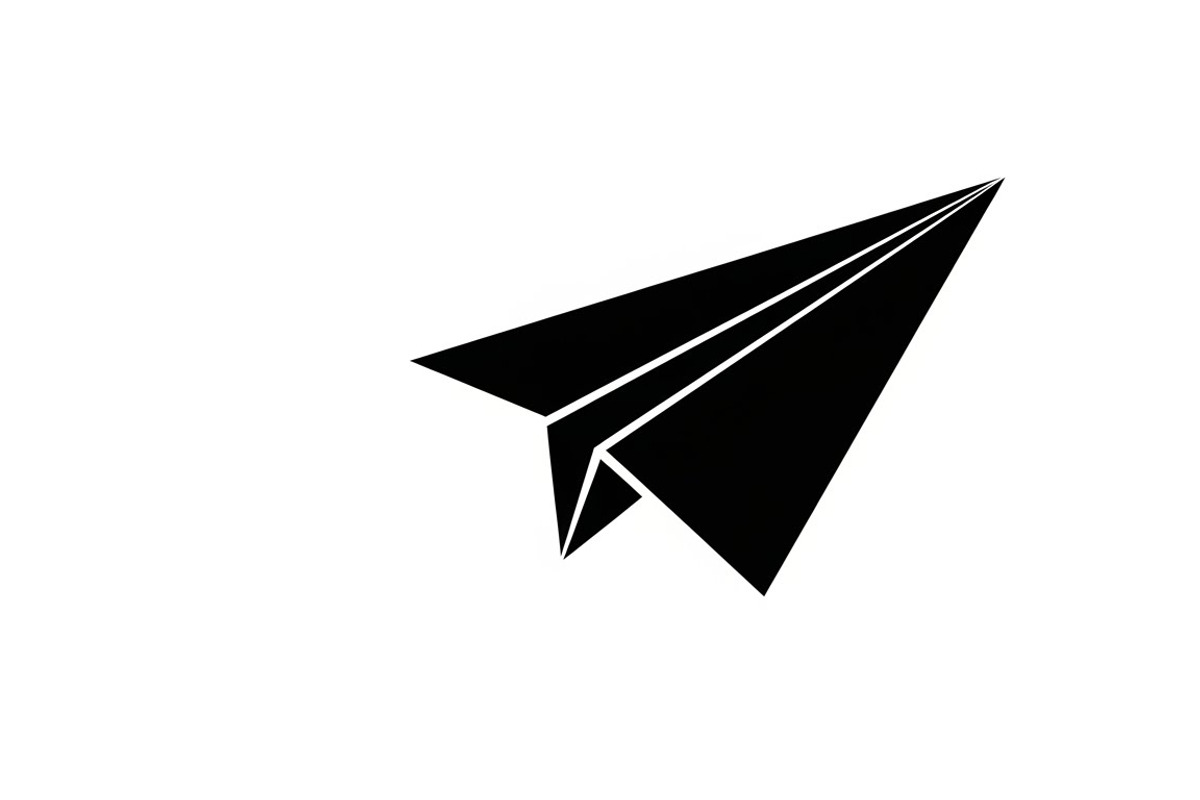 Simple black airplane icon symbol, an Illustration by Amazin_art (Photo 19 of 21)