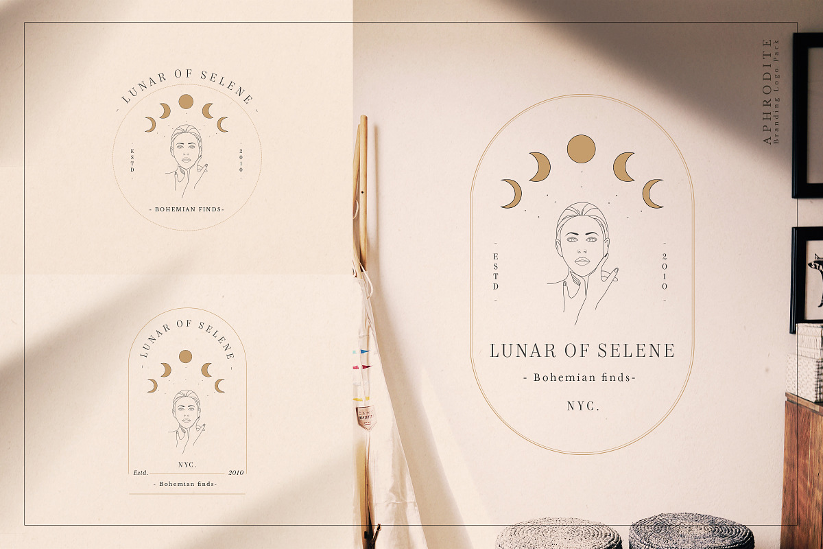 Aphrodite Branding Logos, a Branding & Logo Template by SNIPESCIENTIST (Photo 24 of 32)