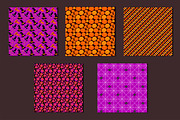 Halloween digital patterns, a Pattern Graphic by Laureling Studios (Thumbnail 2 of 3)
