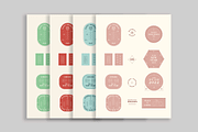 Holiday Badges, an Illustration by Mere Hunter (Thumbnail 5 of 6)