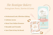 Boutique Bakery Branding Starter Kit, a Branding & Logo Template by Hell Yeah Designs (Thumbnail 6 of 19)