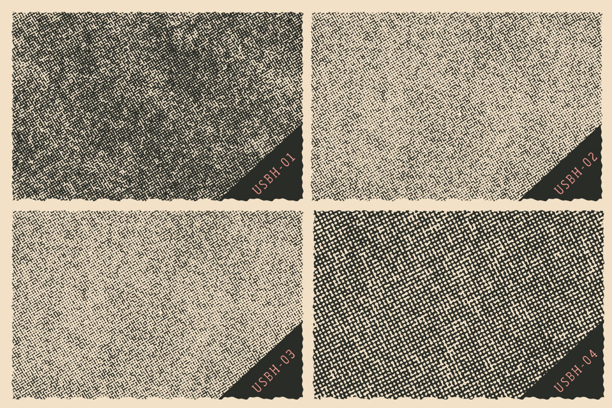 Botched Halftone Textures, a Texture Graphic by Ultrashock (Photo 2 of 8)
