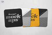 Square Coaster Mockup, a Product Mockup by Denny's Mock-ups (Thumbnail 5 of 9)