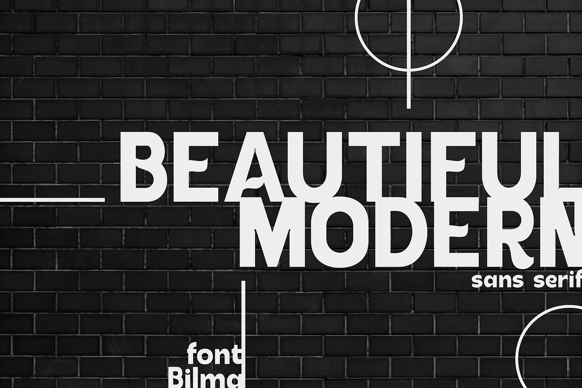 BILMA - Sans Serif, a Sans Serif Font by Olexstudio (Photo 2 of 7)