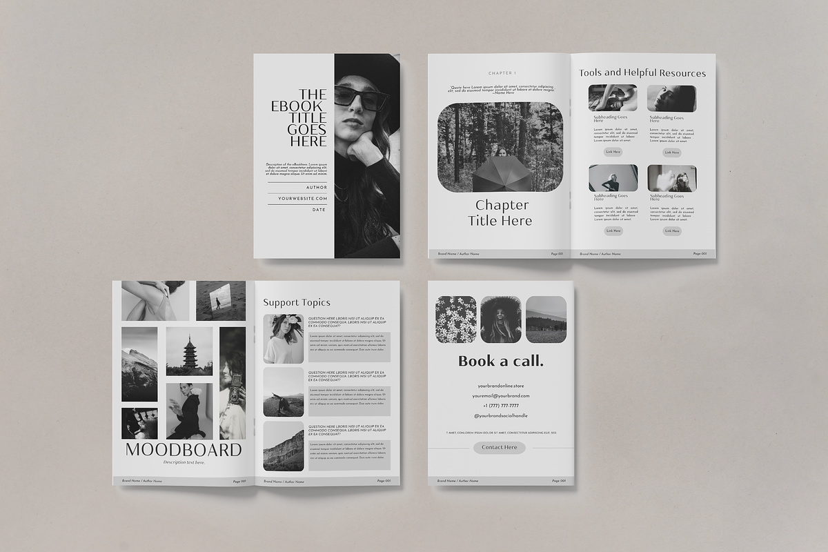 E U N O I A | eBook Canva Template preview 7