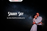 52 Starry Sky Photoshop Overlays