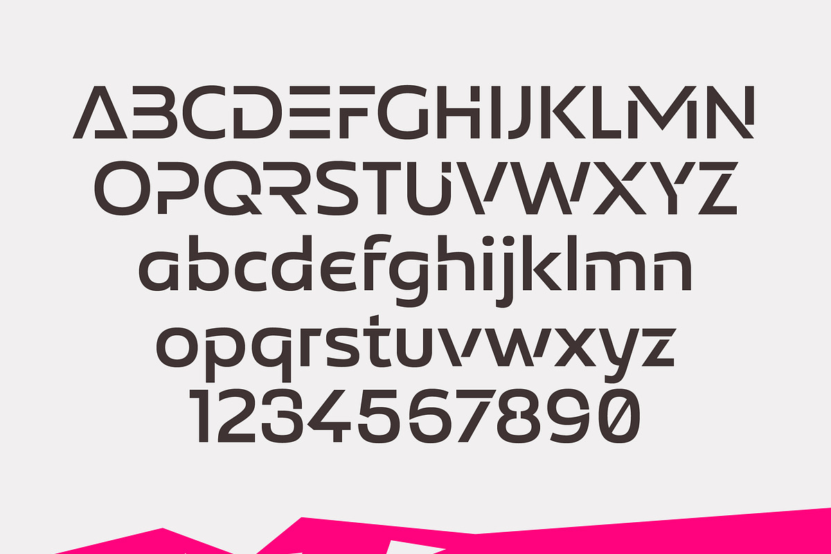 Stellar font family Exelancer, a Sans Serif Font by popskraft (Photo 5 of 8)