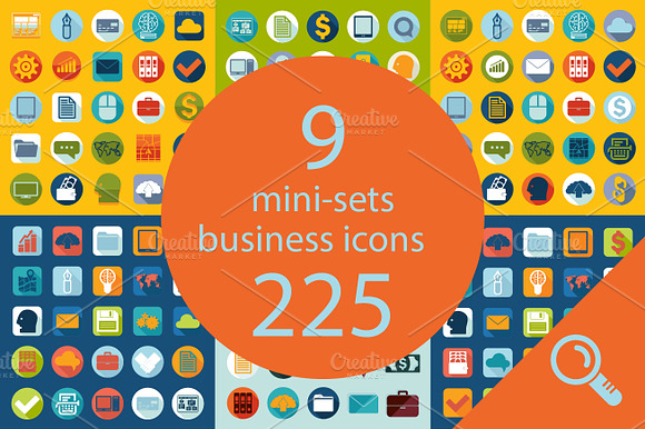 Set Of Business Icons