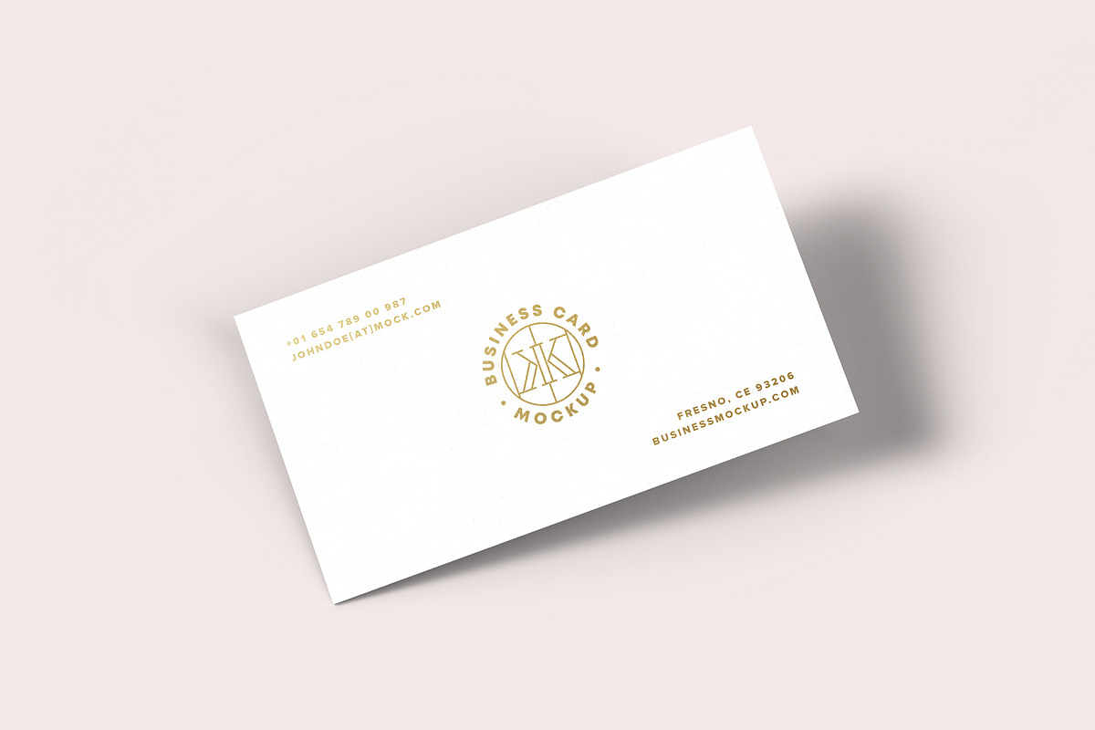 Business Card Mock-up 90x50, an Advertising Mockup by Yogurt86 (Photo 4 of 16)