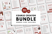 Course Creator Bundle 150+ Templates, a Magazine Template by ProductiveandFree (Thumbnail 2 of 36)