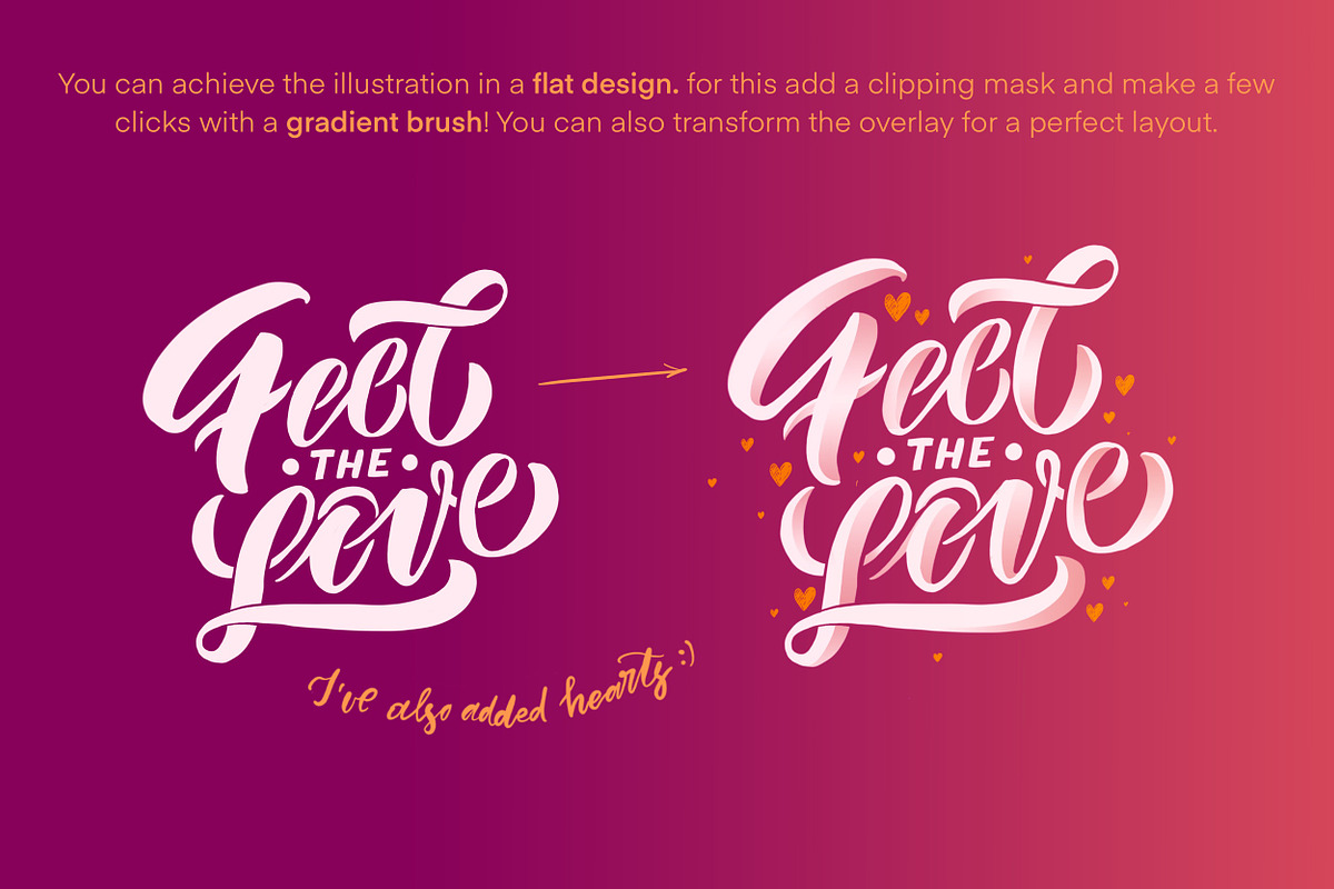 Procreate Gradient Brushset, a Brush Add-On by Letter Elfa Studio (Photo 7 of 13)