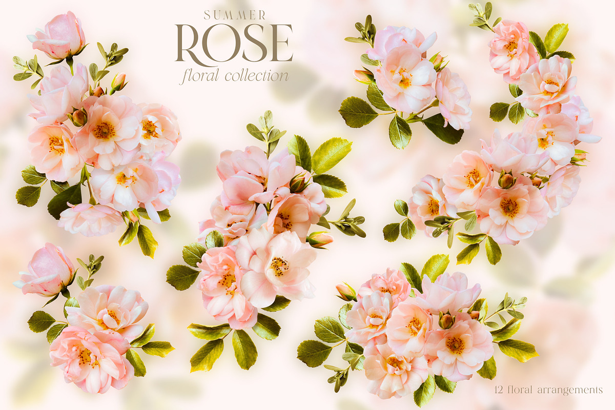 Summer Wild Rose Pink Florals, an Object Graphic by Eclectic Anthology (Photo 4 of 10)