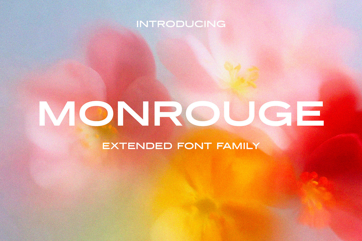 Monrouge Extended Sans Serif Font, a Sans Serif Font by Lanastace Studio (Photo 1 of 13)