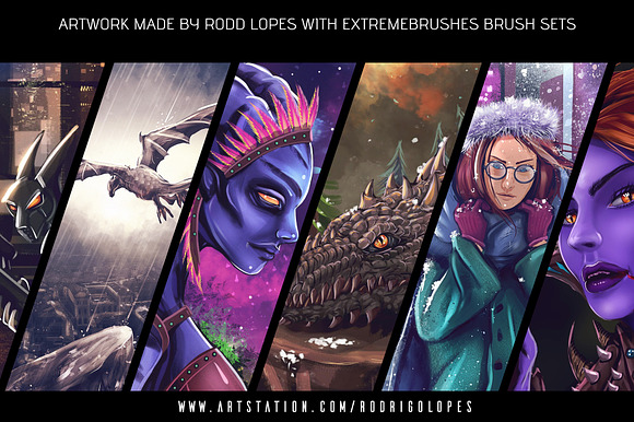 Procreate Skin Brushes preview 2