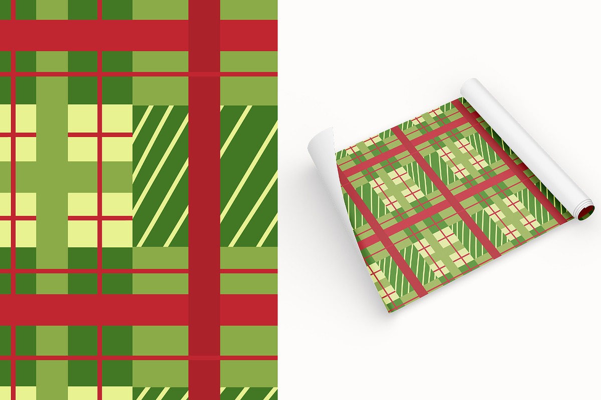 Checkered & Plaid vector patterns, a Pattern Graphic by Carpet Tapete Pretzel (Photo 8 of 13)