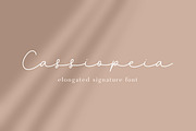 Cassiopeia Signature Script Font, a Handwritten Font by The Creative Bix (Thumbnail 1 of 6)