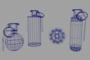 Grenades Pack, an Object 3D Model by RivermillStudios (Thumbnail 8 of 8)