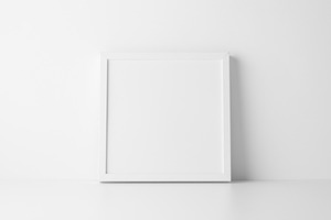White square frame mockup JPEG, an Arts & Entertainment Photo by Shablon