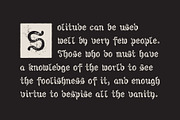 Vanity - Fraktur Blackletter, a Blackletter Font by OPENCITYDESIGNCO (Thumbnail 2 of 7)
