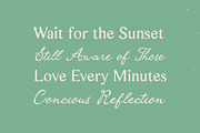 Housemail; Romantic Script and Sans, a Script Font by Eko Bimantara (Thumbnail 6 of 16)
