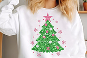 Glitter Sequins Christmas Tree Png, an Illustration by SinaCreation (Thumbnail 2 of 7)