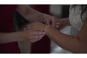 Bride and Groom Morning Preparation