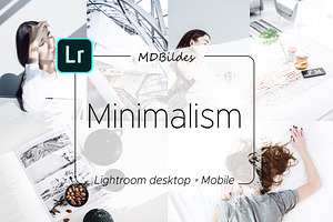 Lightroom Preset, MINIMALISM, Mobile