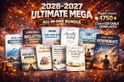 26–27 Ultimate All-in-One Bundle, a Stationery Template by Designmela01 (Thumbnail 1 of 20)