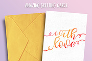 Angelica script with swashes, a Handwritten Font by supfonts (Thumbnail 6 of 8)