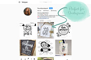 Sea Quote Lettering Paper Mockup, a Print Template by Allison Affourtit Mocks (Thumbnail 2 of 2)