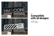 Construction Billboard Mockup, an Advertising Mockup by HAZARD MOCKUPS (Thumbnail 4 of 7)