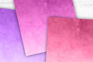 Watercolor Gradient Digital Papers