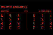 SK Cynic — Industrial Geometric Font, a Font by Shriftovik Type Foundry (Thumbnail 8 of 12)
