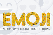 Emoji smiley font, a Handwritten Font by ink drop (Thumbnail 1 of 5)