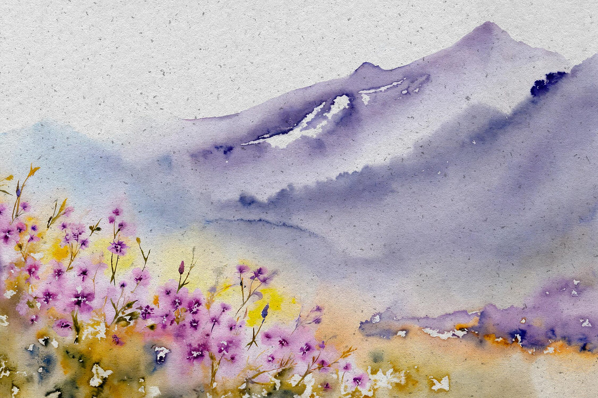 12 Watercolor Paper Textures, a Texture Graphic by Design Squad (Photo 5 of 8)