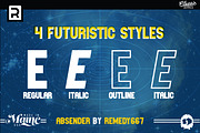 Absender, a Sans Serif Font by Remedy667 (Thumbnail 3 of 4)