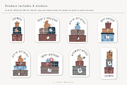 GIFT BOXES. Bundle, an Object Illustration by Sasha Moryeva (Thumbnail 8 of 9)