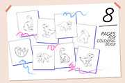 Tiny Dinosaurs - Patterns & Pages, an Animal Illustration by Cherrygeuse (Thumbnail 3 of 6)