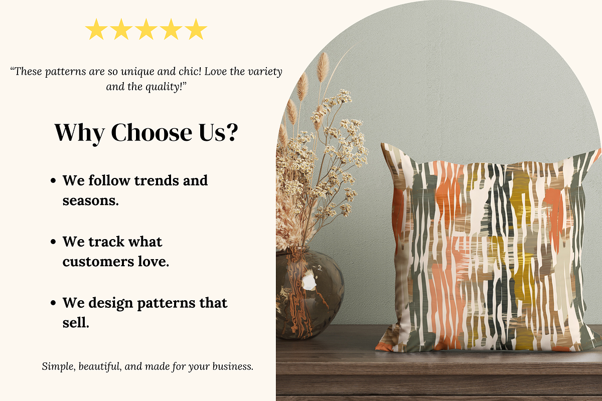 Abstract Patterns - part 4, a Pattern Graphic by Ninterints (Photo 3 of 17)