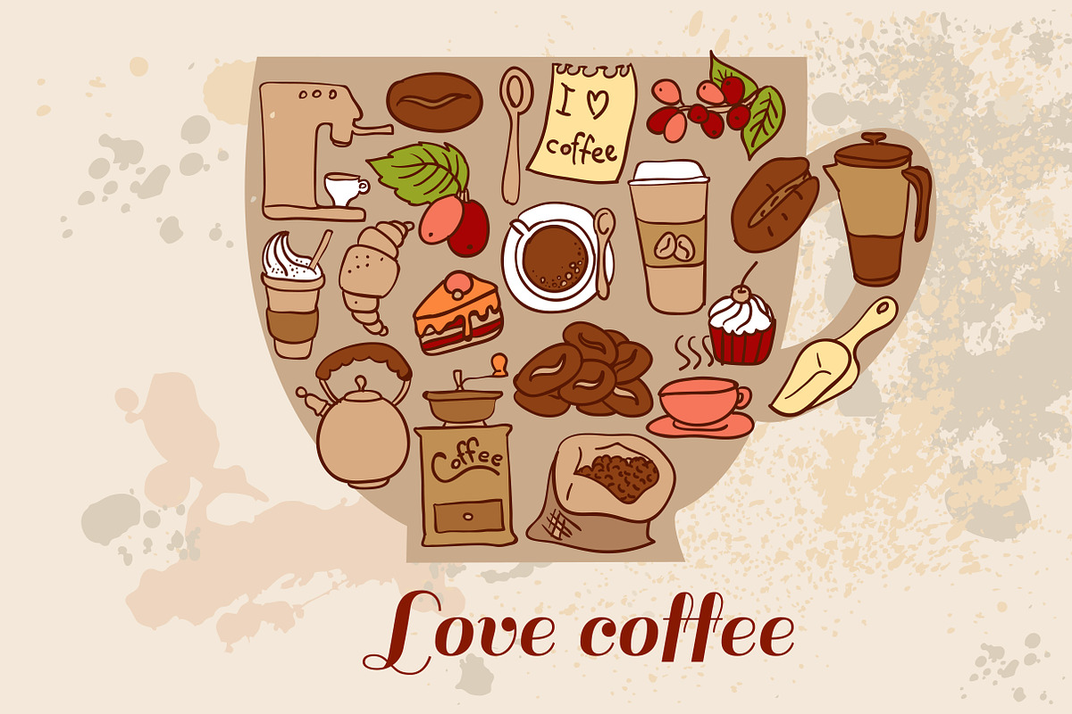 Coffee & tea icon, an Icon by iriskana (Photo 5 of 5)
