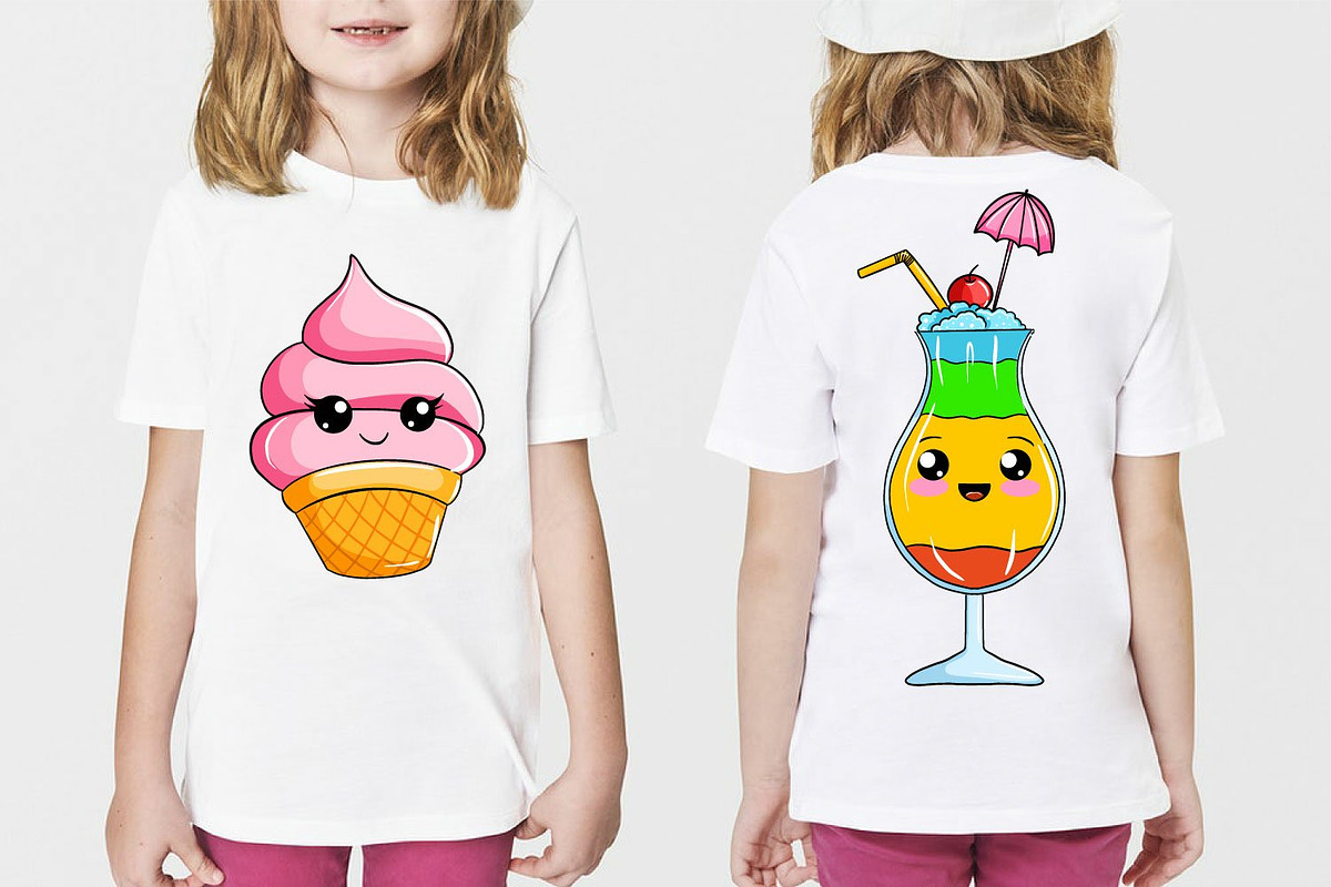 Set of cute sweet icons, an Object Graphic by PatapovaVika (Photo 6 of 6)