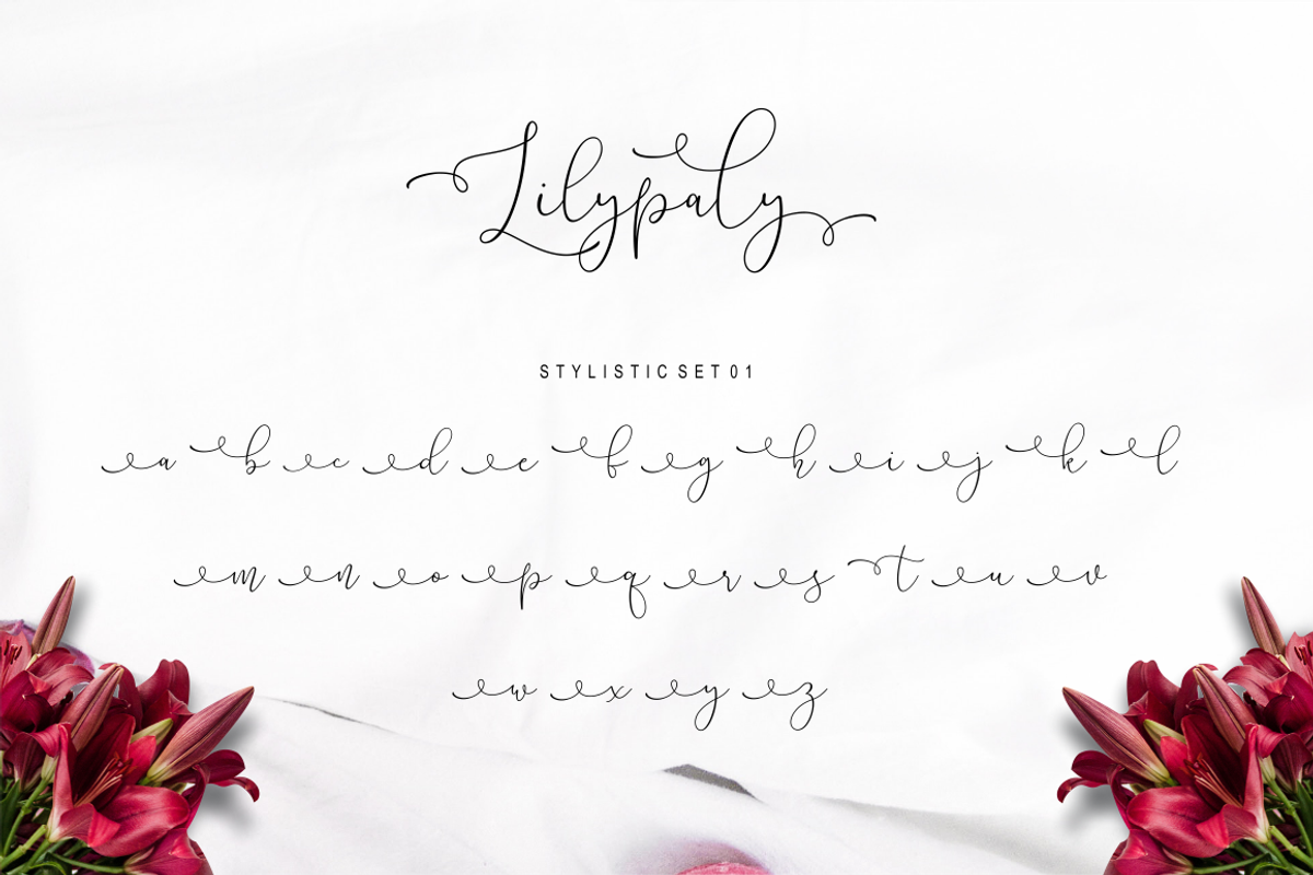 Lilypaly - Handlettering Font, a Script Font by Sronstudio (Photo 16 of 19)