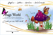 Bugs World Collection, an Illustration by potterDesigns (Thumbnail 1 of 5)