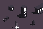 City Building Kit, an Illustration by UI8 (Thumbnail 2 of 4)